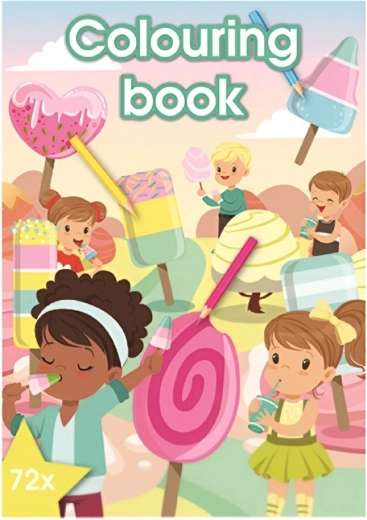 Malbuch A4 – 72 Seiten