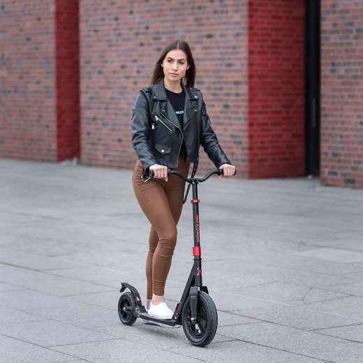 Komfortables Fahren dank großer Luftreifen