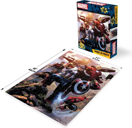 3D-Puzzle MARVEL Avengers 300 Teile