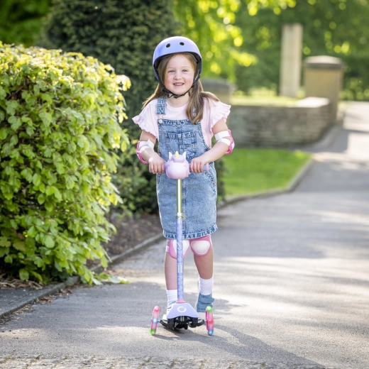 Leuchtende Vorderräder für Fahrspaß