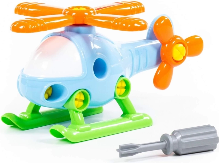 Rotoren für actionreiches Spiel nach dem Zusammenbau