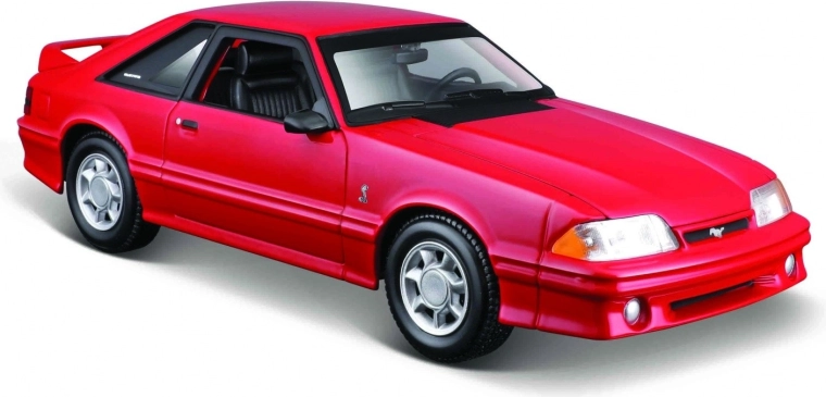 Modell FORD MUSTANG SVT COBRA 1993 rot 1:24