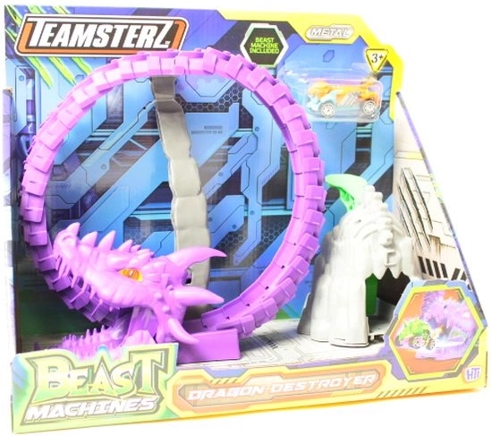 Teamsterz Rennstrecke Dragon Destroyer mit Auto