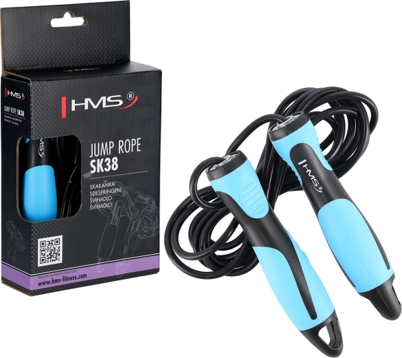Springseil mit Kugellagern und ergonomischen Griffen HMS