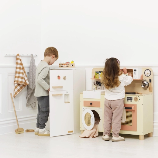 Retro-Design für die Kinderküche und Rollenspiel