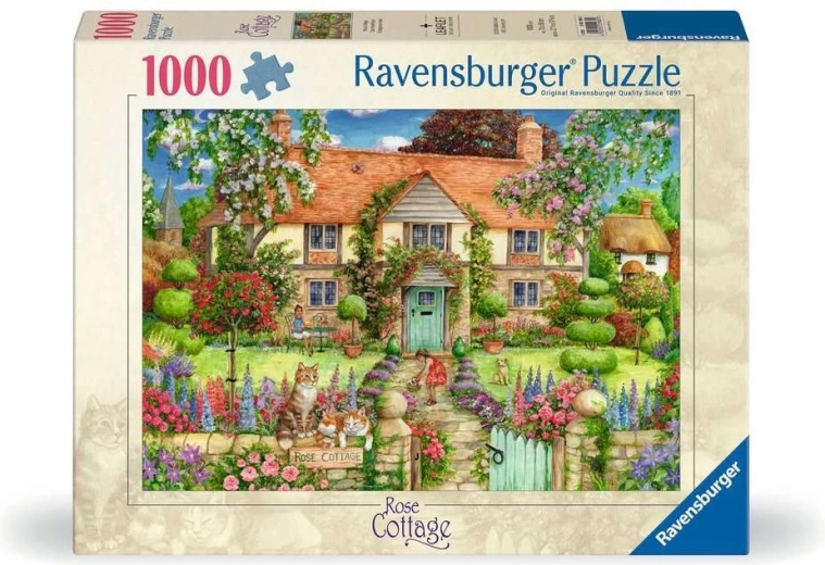 Ravensburger Puzzle Rosenhäuschen 1000 Teile