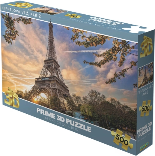 Prime 3D Puzzle Eiffelturm in Paris, holografisch, 500 Teile, 61 × 46 cm