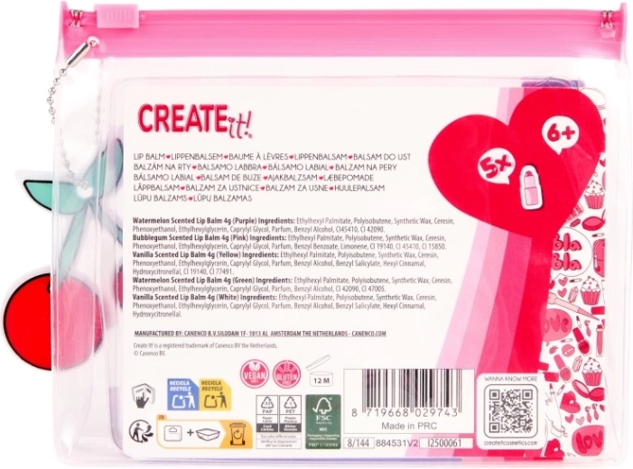 Fröhliches Design und Geschenkverpackung