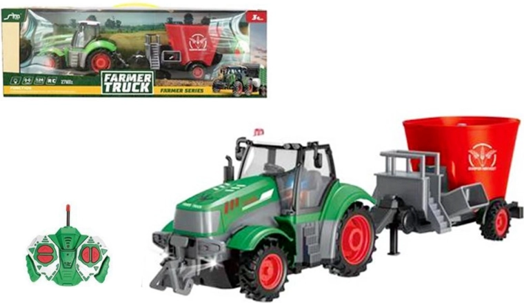 Ferngesteuerter Traktor mit Licht und Ladegerät