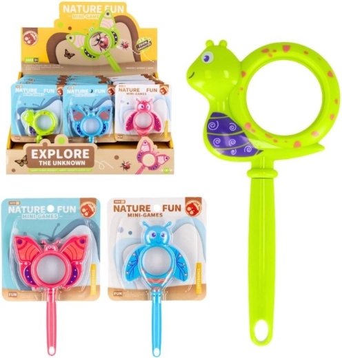 Kinderlupe mit Tiermotiv - 1 Stück
