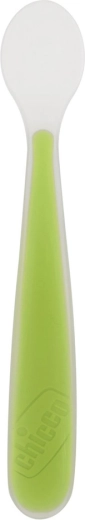 Chicco Silikonlöffel Soft grün 6m+