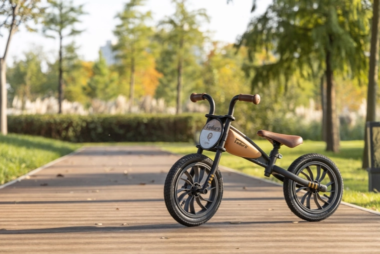 Stabile Fahrt dank 12" aufblasbarer Räder