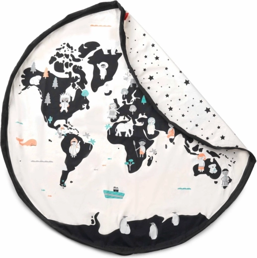 2-in-1: Spielunterlage und Spielzeugsack