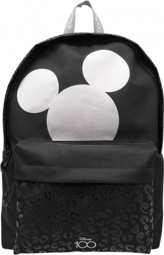 Rucksack mit Mickey Mouse Motiv schwarz