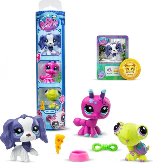 Littlest Pet Shop 3 Figuren – verschiedene Arten – Nr. 160–162