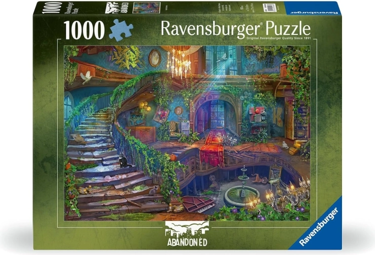 Ravensburger Puzzle Abandoned: Leere Hotelzimmer, 1000 Teile