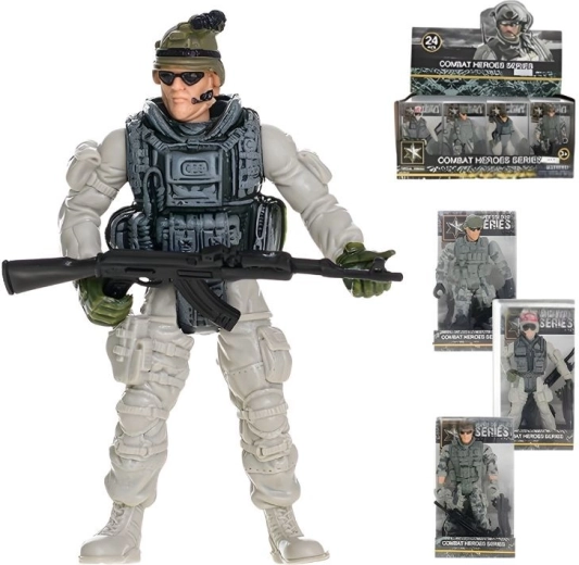 Beweglicher Soldat mit Waffe