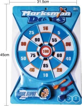 Dartscheibe für Kinder und Erwachsene 32 × 2 × 45 cm