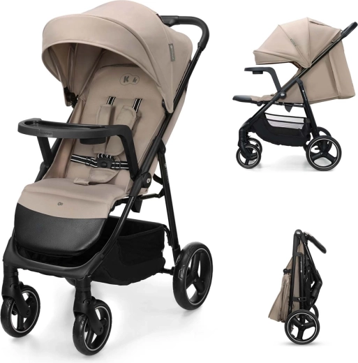 Kinderkraft Sportbuggy Trig 3 mit Tablett stone beige
