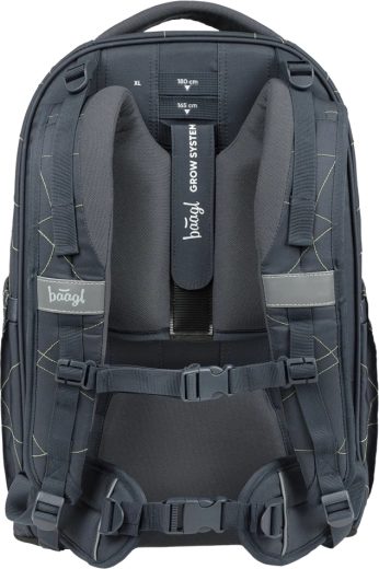 Wachsendes Rückensystem und Ergonomie