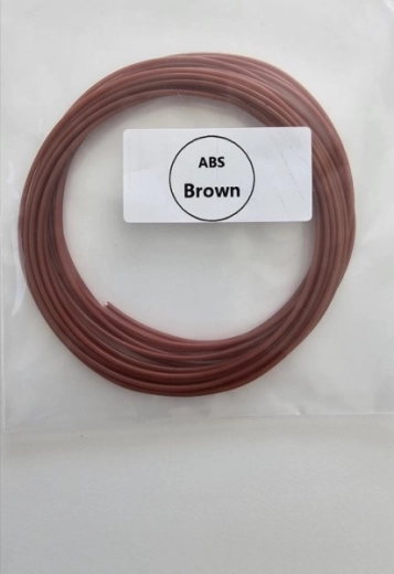 Filament ABS braun 1,75 mm – Musterlänge 15 m