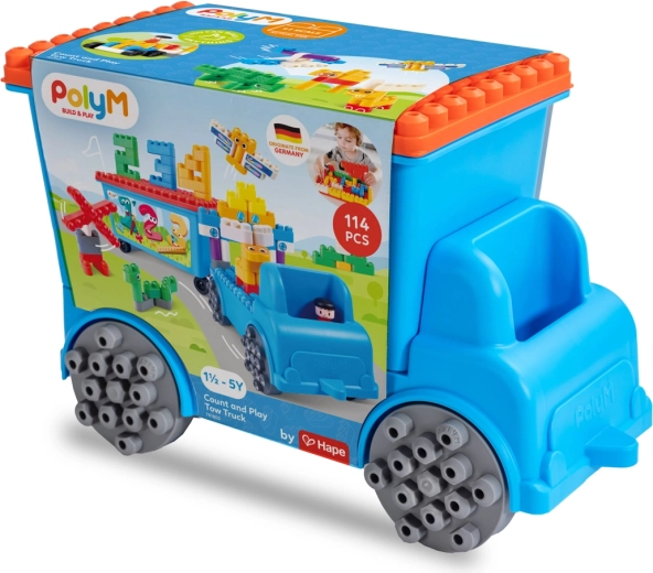 Abschleppwagen zum Spielen und Aufbewahren