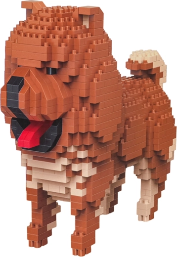 Bausatz Chow Chow aus 800 Teilen
