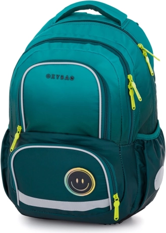 Schulrucksack Oxybag OXY NEXT Stickers, türkis
