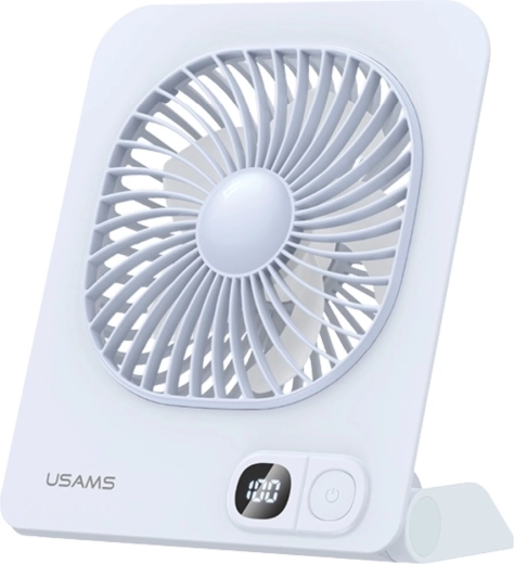 Magnetischer Tischventilator USAMS ZB363, blau