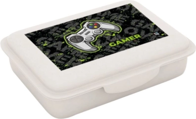 Brotdose mit Fach Gamer