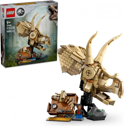 LEGO Jurassic World Triceratops Skelett