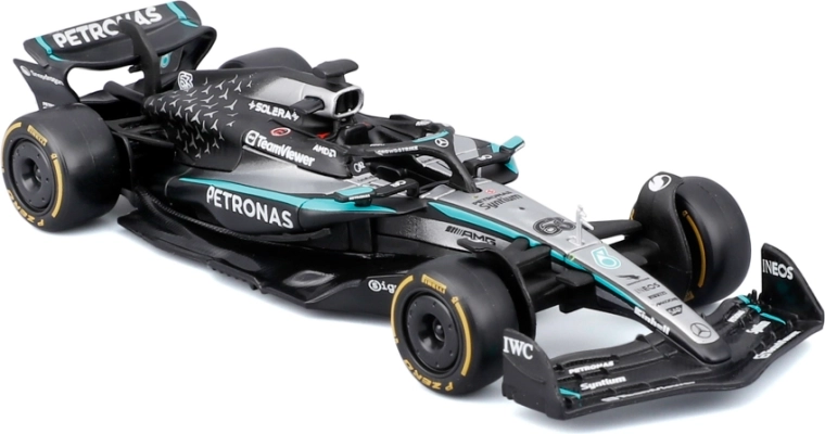 Originalgetreue Replik des Mercedes-AMG Petronas W16 (2025)