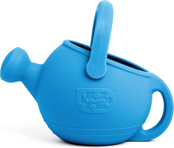 Silikon-Kindergießkanne Ocean, Blau – BIGJIGS Toys