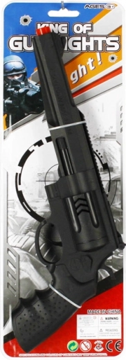 Kinderpistole mit Sound – langes Spielzeug ohne Batterien