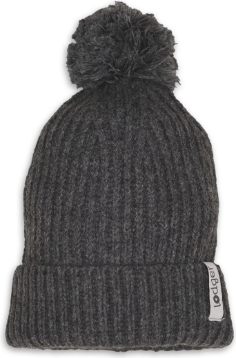 Lodger Merino-Strickmütze mit Bommel Pigeon 1–2 Jahre