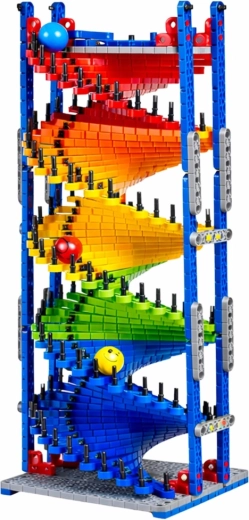 Zweispurige Helix für Kugelrennen