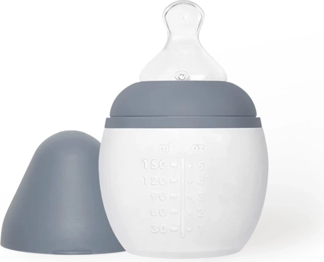 ÉLHÉE Anti-Kolik-Babyflasche 150 ml blue grey – 1 Stück