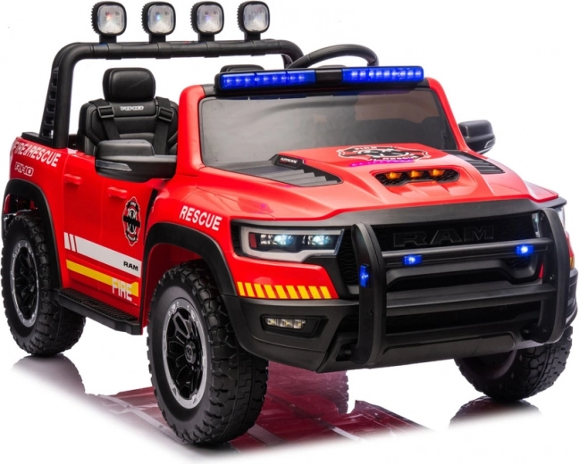 Elektrisches Feuerwehr-RAM-Auto, zweisitzig