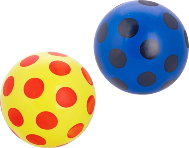 Gummiball mit Punkten 23 cm für Kinder