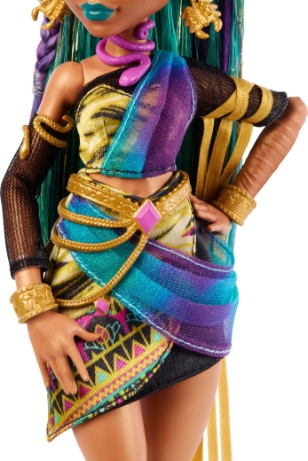 Königlicher ägyptischer Look und markante Details