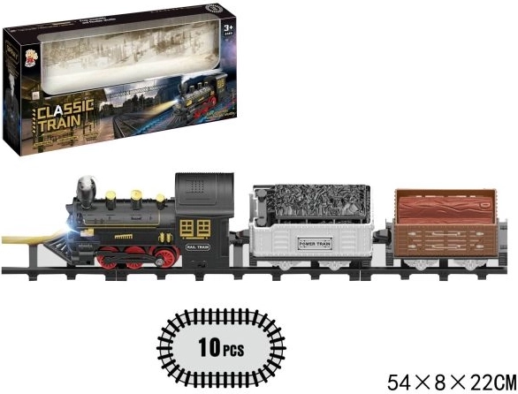 Batteriebetriebene Eisenbahn mit Raucheffekt