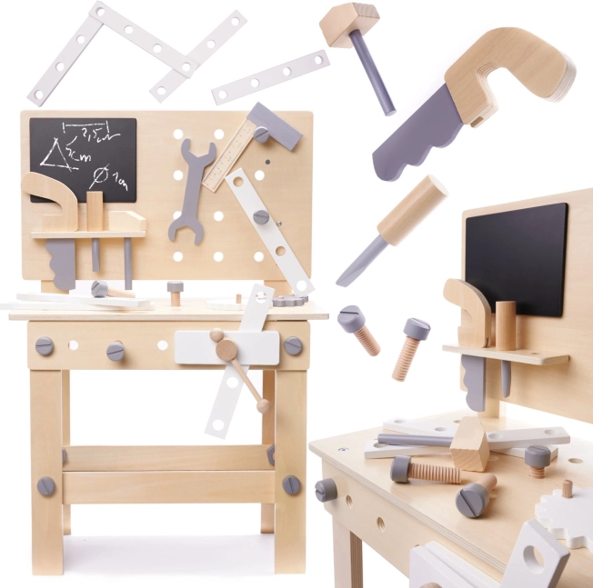 Holzspielzeug Werkzeugsatz