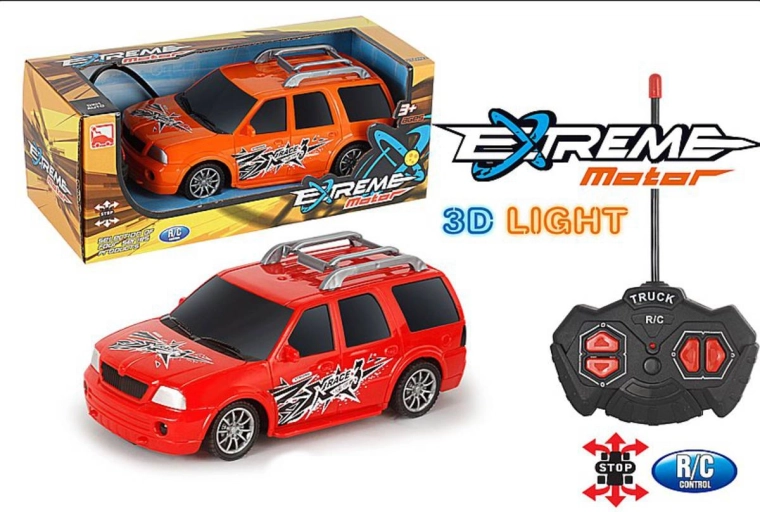Adar RC Gelände-SUV ferngesteuertes Auto 27 MHz mit Lichtern - 1 Stück