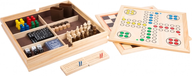 Kleine Scheren Holzspielesammlung 9 in 1