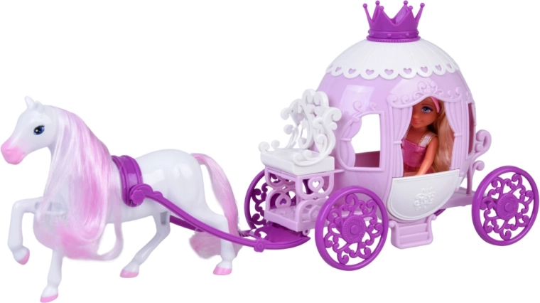 Zauberhafte, pferdegezogene Kutsche