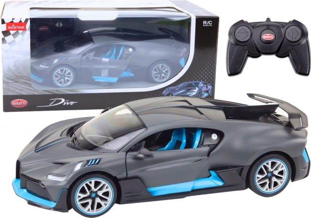 RC Auto Sportmodell Bugatti Divo mit Fernsteuerung und öffnenden Türen 1:14