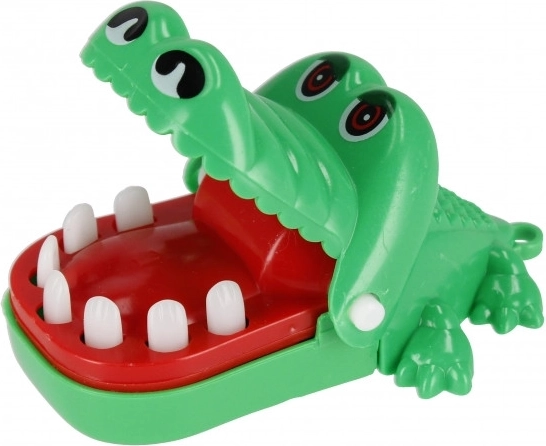 Spannendes Zuschnappen der Kiefer