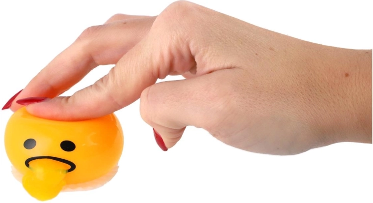 Lustiger Effekt von „erbrechendem“ Schleim