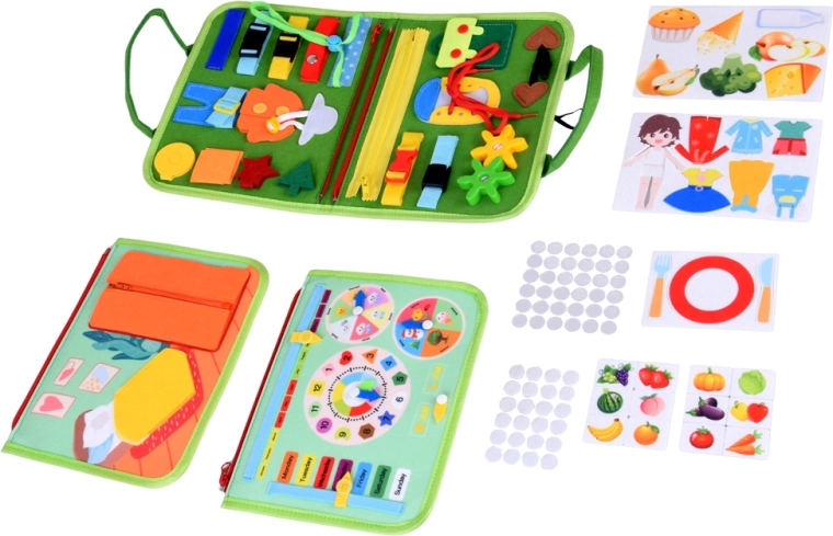 Lernuhr, Wochentage, Wetter und Kalender