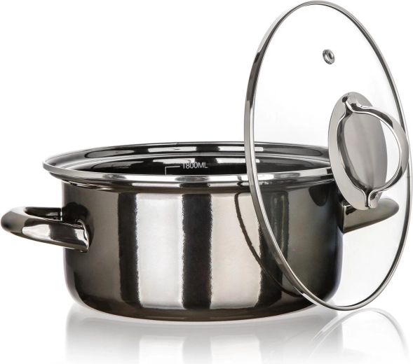 Glasdeckel für eine bequeme Kochkontrolle